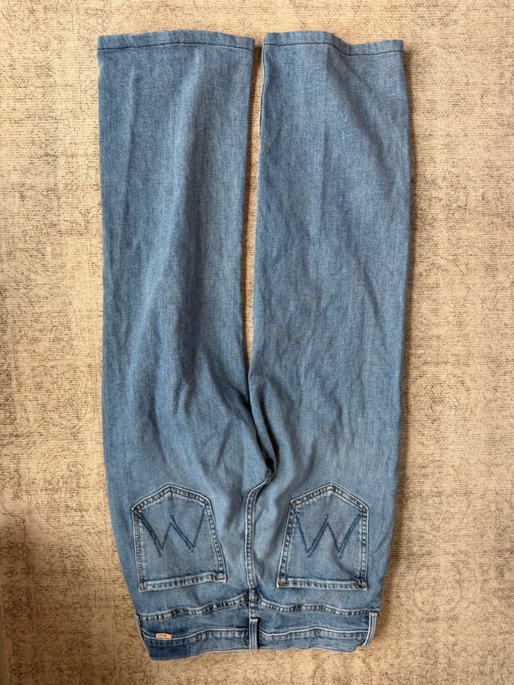 MOTHER Dodger Flood Cuff Jeans